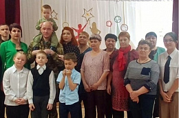 Встреча с героем: штурмовик из Сергино - участник СВО посетил учеников Сергинской школы